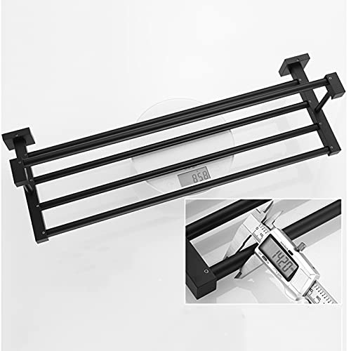 Porte-serviettes fixé au mur forage requis pour une stabilité maximale de douche