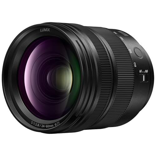Panasonic LUMIX S Series 24-60mm F2.8 L-Mount Lens; Landscapes, Portraits, and Video, Precision Focus Control Ring - S-E2460 by Panasonic - Used condition - CA$819.19