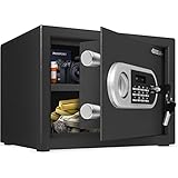 ISLANDSAFE Digital Small Safe caja fuerte Security Money Safes Electronic Lock Safes 0.5 Cuft Lock...