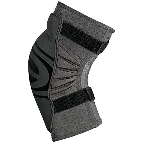 IXS Carve EVO+ knee guard grey L, For Men & Women, Mountain Bike Accessories