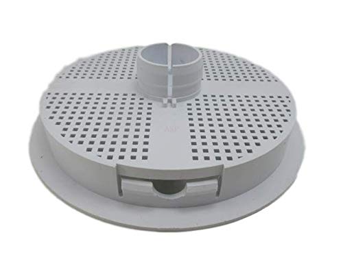 American Spa Parts Filter, Skimmer Basket,Coleman, 94-'08, Snap-In, Top Mount Skim Filter, White, 9 1/4" Od, Snaps On Top Of Coleman Filter #TOP6