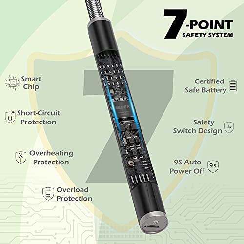 Candle Lighter, Upgraded Usb Charging Arc Lighter With 360° Flexible Neck, Suitable Ignite Light Candles Gas Stoves Camping Cooking Barbecue Fireworks Flame #TOP4