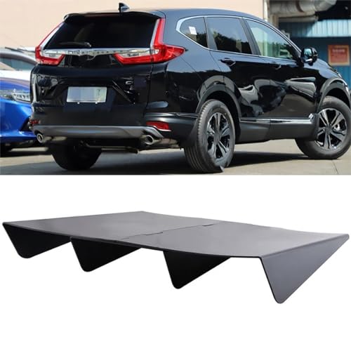 YujieNB Spoiler Diffusore Paraurti Posteriore Auto ABS per H-Onda CRV CR-V 2019-2022,Splitter Lama Spoiler Kit Carrozzeria Auto,(Colore:Nero)
