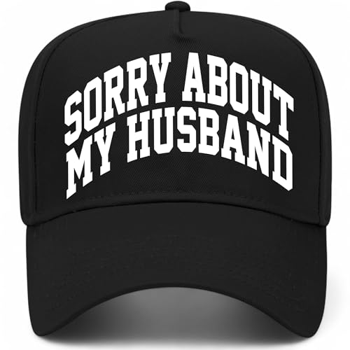 Sorry About My Husband Collegiate Hat (US Alpha One Size Black)