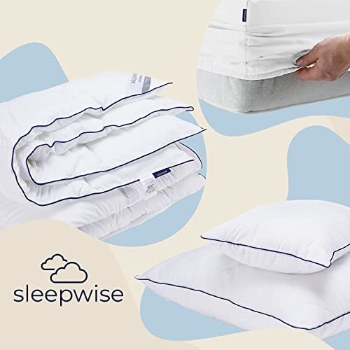 Parure de lit 200 x 200 hypoallergénique pour des nuits sereines - 8