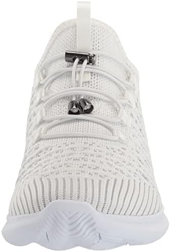 Propét Womens Travelbound Sneaker,White Daisy,8.5 Wide US | Image 1