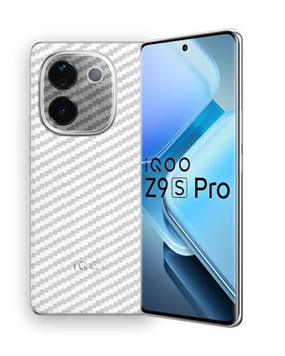 Image of Compatible with iQOO Z9s Pro 5G Back Skin Sticker /Vinyl wrap /Protective Film Mobile Skin Carbon Fiber Transparent (only Back)