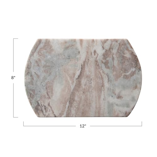 Tabla de cortar rectangular de mármol 12" x 8" miniatura 3