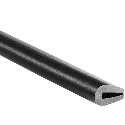 Trim-Lok Rubber Edge Trim â€“ Fits 1/8â€ Edge, 5/8â€ Leg Length, 100â€™ Length, Black â€“ Flexible Neoprene Edge Protector for Sharp/Rough Surfaces, Easy to Install for Cars, Boats, Machinery and More