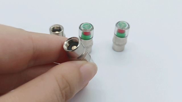 Tappi Ruote Luminosi Ankia, Tappi Con Indicatore Di Pressione Per La Valvola Del Tappi Ruote Auto - Foto 2