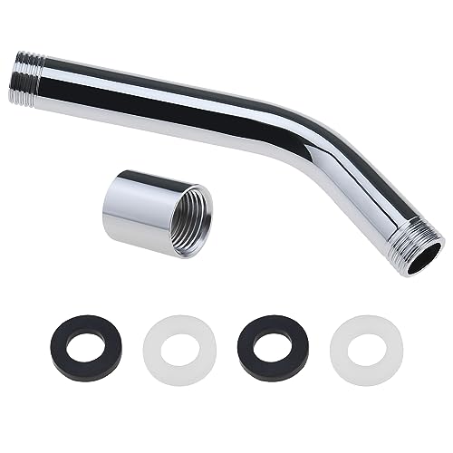 EMSea Universal G1/2" Handheld Shower Arm Extra Hose Pipe Elbow Shower Arm Extension Stainless Steel Shower Head Elbow Adapter Home Accessories