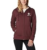 Columbia Women's Trek Graphic Full Zip, Malbec, Small Columbia Women's Trek Graphic Full Zip, Malbec, Small