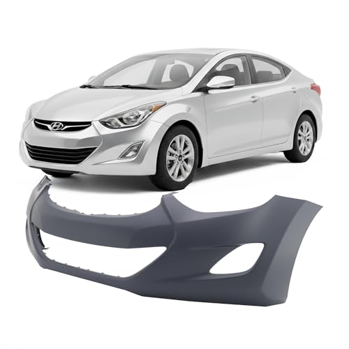 FitParts Compatible With Front Bumper Cover 2012-2013 Hyundai Elantra GLS
