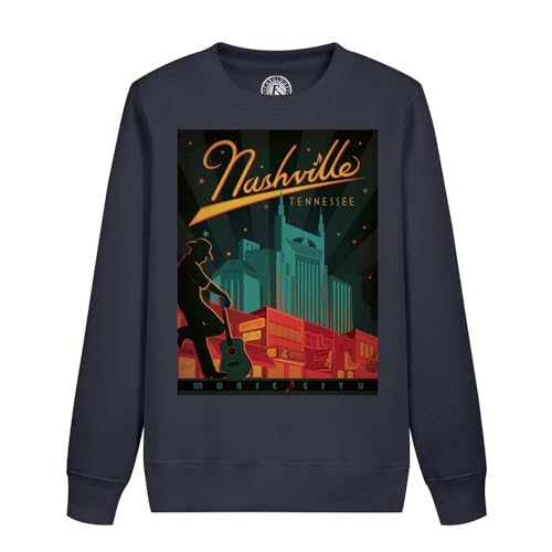Sweatshirt enfant Nashville, le cadeau idéal sur le thème du voyage