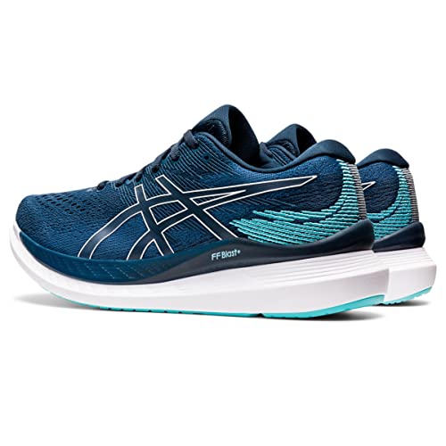 Asics Men's Glideride 3 Running Shoe Mako Blue/French Blue 9