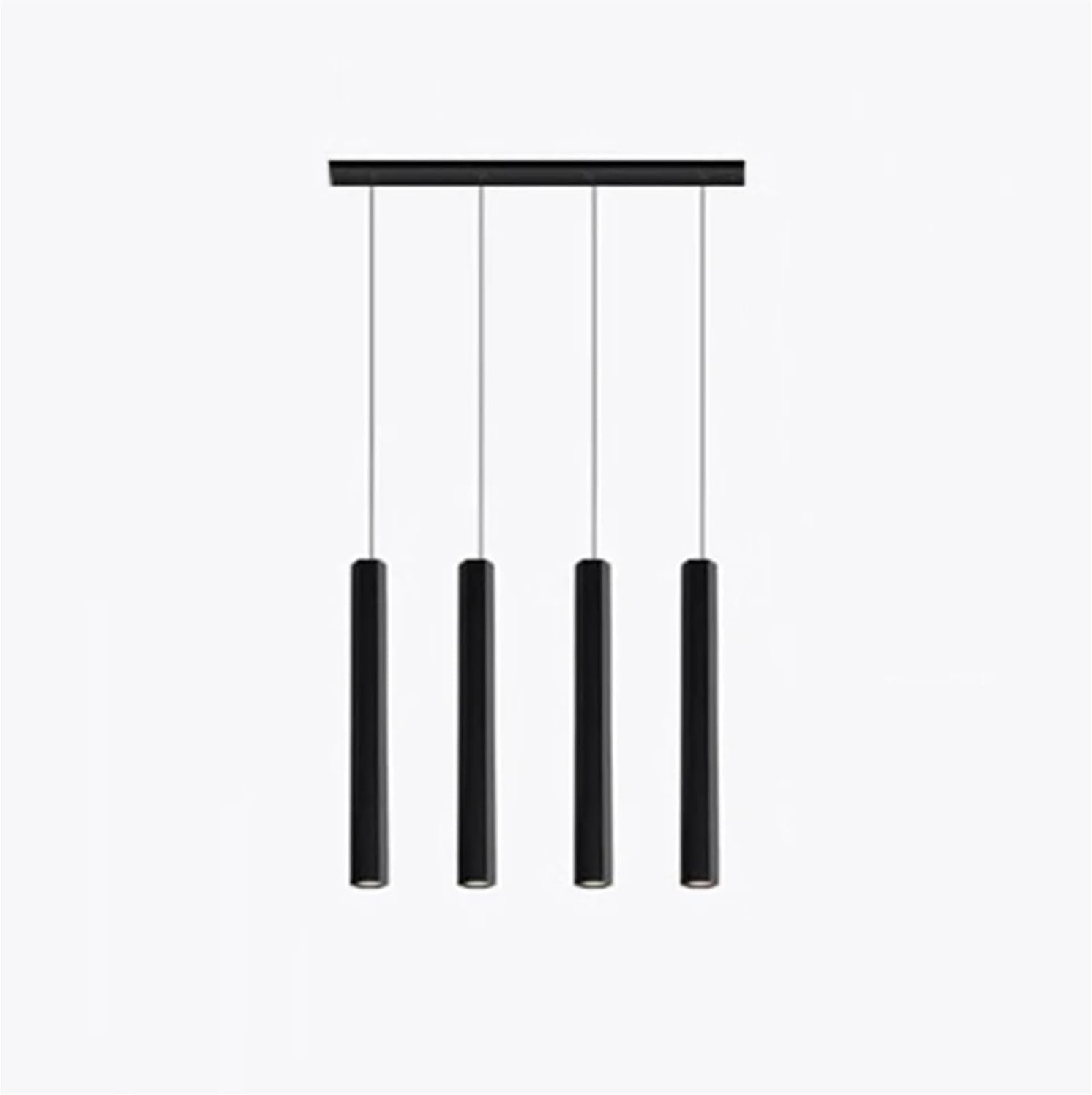 Suspension lumineuse réglable 4 têtes pour salle à manger et salon