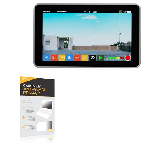 BoxWave Screen Protector Compatible with Shimbol Memory I - ClearTouch Anti-Glare Privacy (2-Pack), Privacy Screen Protector Flexible Film Anti-Glare