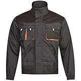 Adecuado para todas las estaciones: primavera, verano y otoño. Excelente chaqueta de trabajo para trabajar en el calor, pero también para los días de verano más frescos e incluso lluviosos.