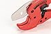 Rothenberger Rocut TC 42 Professional Plastic Pipe Shears with Stainless Steel Blade, Rubberized Handle, Transport Lock - Ideal for Plastic Pipes - 0-42 mm Cutting Range - 52000