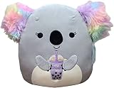 Squishmallows Official Kellytoy 14 Inch Soft Plush Squishy Toy Animals (Doxana Koala Boba Tea)