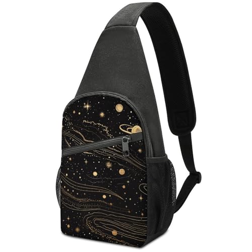 Bolso tipo riñonera estilo space casual para viaje y trekking miniatura 1