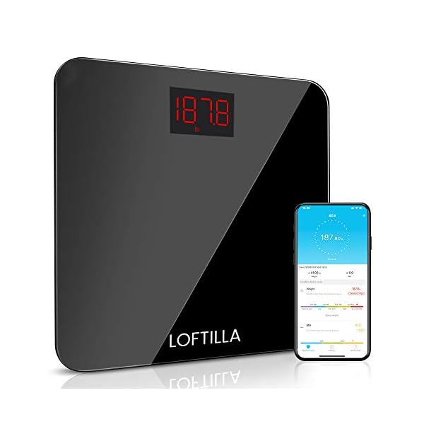 LOFTILLA-Bathroom-Scale-for-Body-Weight-BMI-Scale LOFTILLA Scale for Body Weight, Weight Scale, Digital Bathroom Scale, 396 lb Weighing Scale