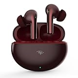 itel Buds Ace ANC, ANC (~25dB), 50HRS Playtime, AI ENC, 10mm Drivers, Fast Charging, IPX5, v5.3 Bluetooth TWS in Ear Earbuds Wireless Earphones with Mic (Cranberry)