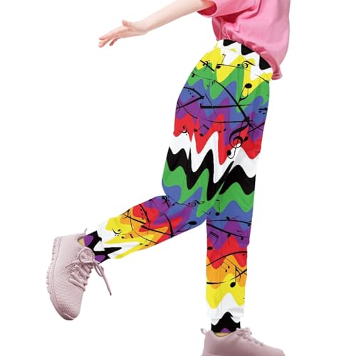 Kids Sweatpants Casual Jogger Pants Soft Elastic Waist Band Boys Girls Youth Athletic Pants4