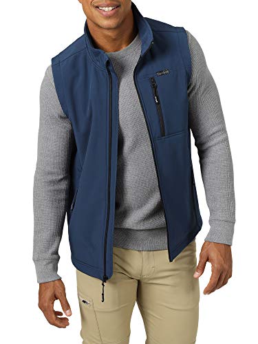 ATG by Wrangler Herren Men's Trail Vest Fleece-Weste, Navy, X-Large Cover