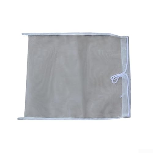 Confezione da 5 sacchetti filtranti in nylon da 8 x 10 cm, per la produzione di birra fatta in casa, vino, sacchetti filtro a rete fine per zuppa di latte di noci, succo verde, riutilizzabili, con