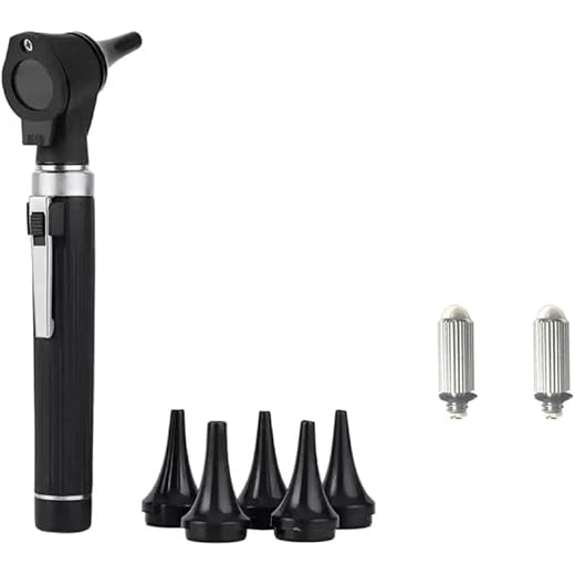 3S Mini Otoscope with 2 Laryngoscope Bulbs