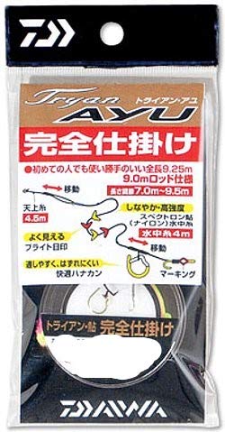 Amazon | ダイワ(DAIWA) トライアン アユ完全仕掛けII 0.3号