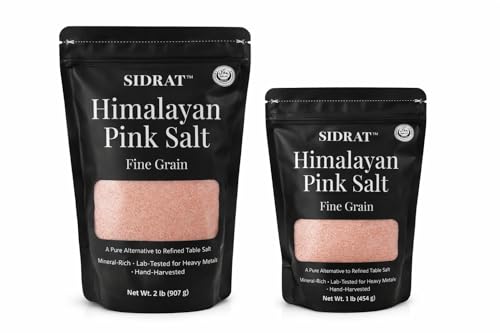 Himalayan Pink Salt Bundle – 1 lb + 2 lb (3 lb Total) | Fine Grain, Unrefined, Mineral-Rich Cooking Salt image 2