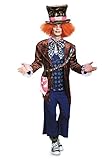 Disguise Mad Hatter Costume, Official Alice in Wonderland Outfit for Adults, Size (28-30)