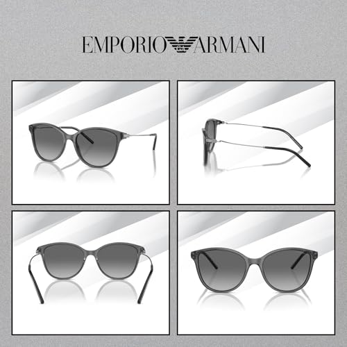 EMPORIO ARMANI EA4220 54MM Cat Eye Sunglasses For Women +BUNDLE with ACCESSORY EYEWEAR KIT3