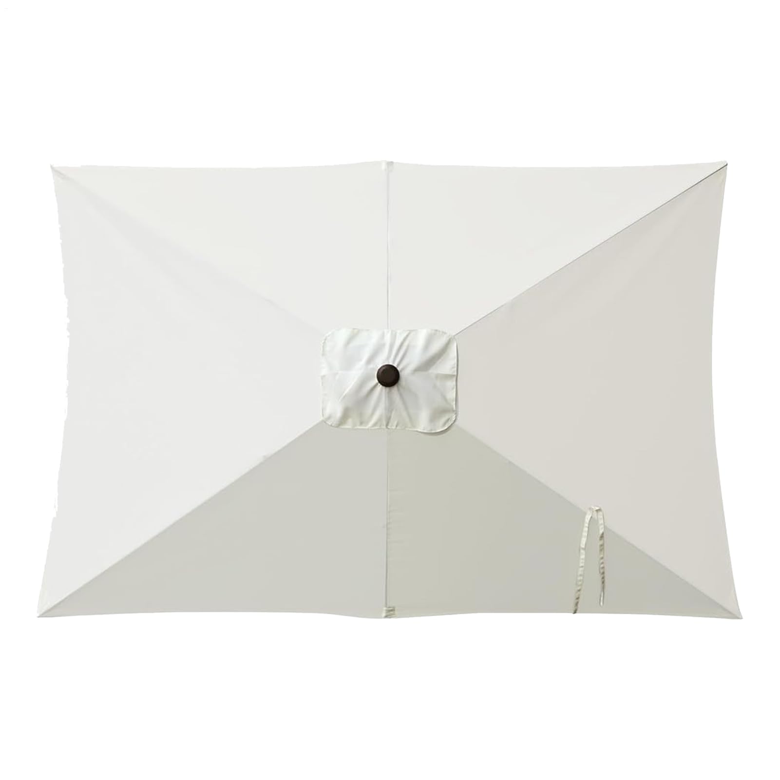 Copertura per Ombrellone di Ricambio Copertura Rettangolare Impermeabile | 6,6x3m Telo Sostitutivo per Gazebo Esterno per Spiaggia, Piscina, Terrazzo, Balcone, Prato, Mercato, Copertura per