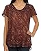 Sakkas Hope Embroidery And Seqiun Accents Summer Blouse