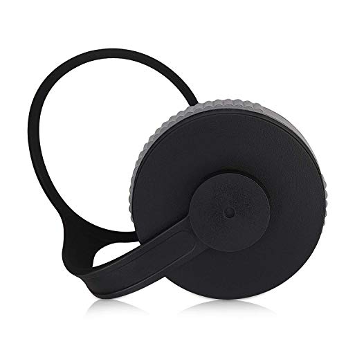 Hydro2Go 2 Pc Flex Lid Replacement For Hydro Flask Wide Mouth 18, 16, 20, 32 And 40Oz Hydroflasks Bottle And Coffee Mug. Bpa Free Travel Mug Hydro Flip Lid -Flex Top Wide Mouth Cap. (Grey) #TOP5