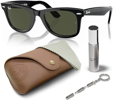 Ray-Ban RB2140 Original Wayfarer Classic Square Shape Sunglasses
