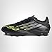 Adidas Unisex-Adult F50 Club Firm Ground/Multi Ground, Black/Iron Metallic/Lucid Lemon, 6.5