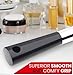 MIRRORVANA Large Hand Mirror with Comfy Handle - Black Portable Handheld Mirror - 9