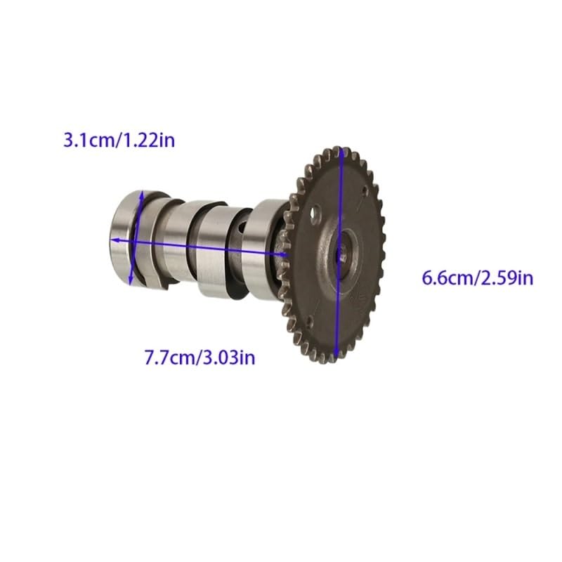 Árbol de levas para motor GY6 180cc 200cc de scooter, quad y kart 2