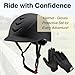 Equestrian Set - Helmet and Gloves for Horseback Riding and Training - Horse Riding Safety Gear Helmets Equestrian Equi-Pro Gear Gloves for Women, Man