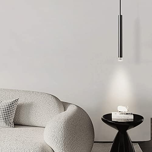 Luces colgantes cilíndricas para mesita que liberan espacio y decoran 4