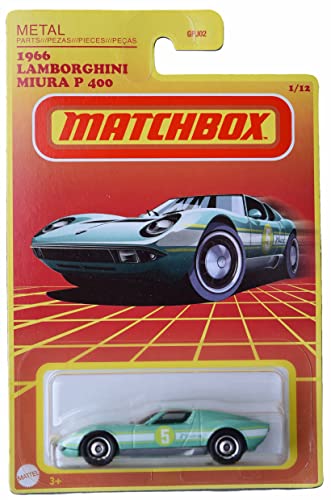 Hot Wheels Matchbox 1966 Lamborghini Miura P 400