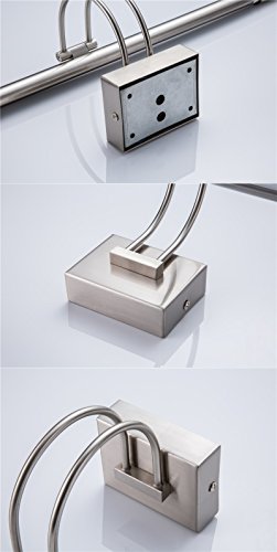 WENSENY Lampada da Bagno LED Specchio della