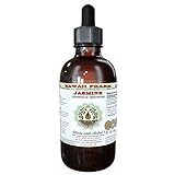 Jasmine Alcohol-Free Liquid Extract, Organic Jasmine (Jasminum officinale) Dried Flower Glycerite Hawaii Pharm Natural Herbal Supplement 2 oz