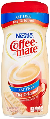 Nestle Coffeemate Fat Free Non Dairy Coffee Creamer 453g