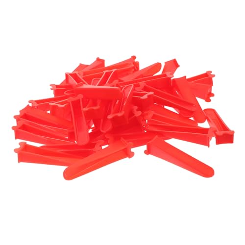 DIYEAH 50pièces Système De Nivellement Pour Alignement Des Carreaux De Carrelage Nivellement Des Carreaux Espacement Accessoire De Carrelage