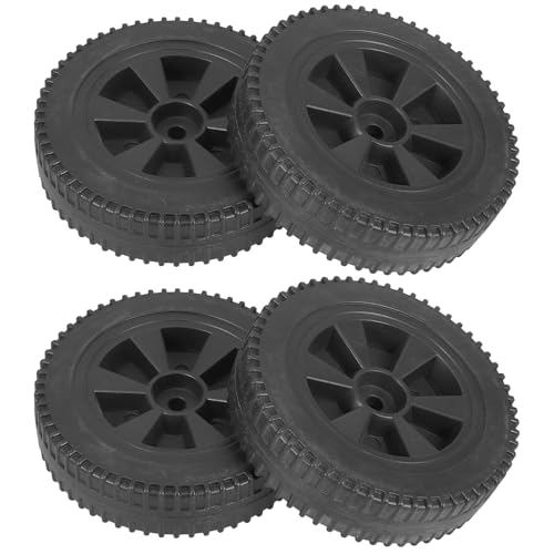 Gatuida 4pcs Cart Casters Roller Replacement Wheels for Gas Grill Bbq Wheels Outdoor Barbecue Cart Swivel for Appliances